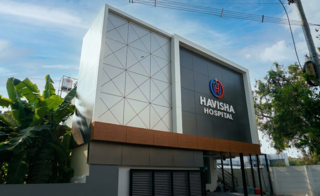 Varicose Vein Treatment in Coimbatore – Havisha Hospital facility entrance