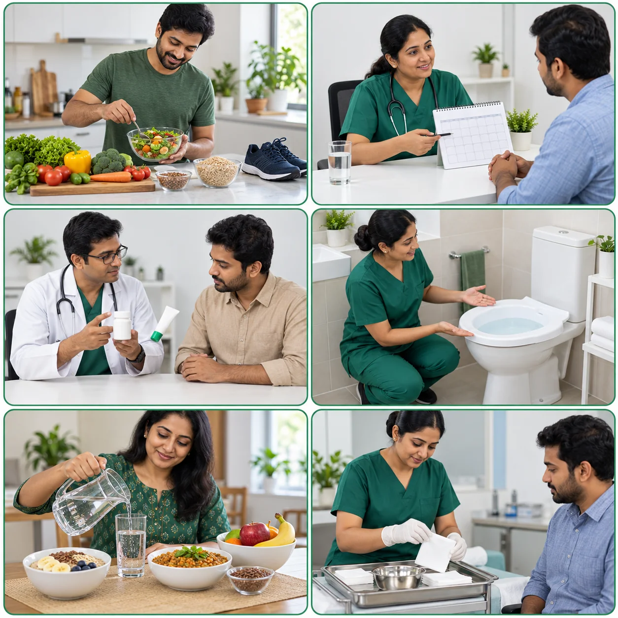 Compassionate proctology care, six ways