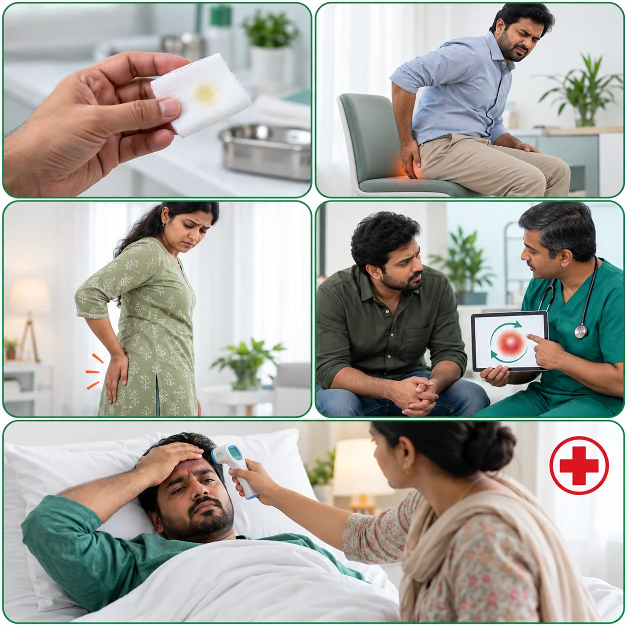 Five common signs of anal fistula