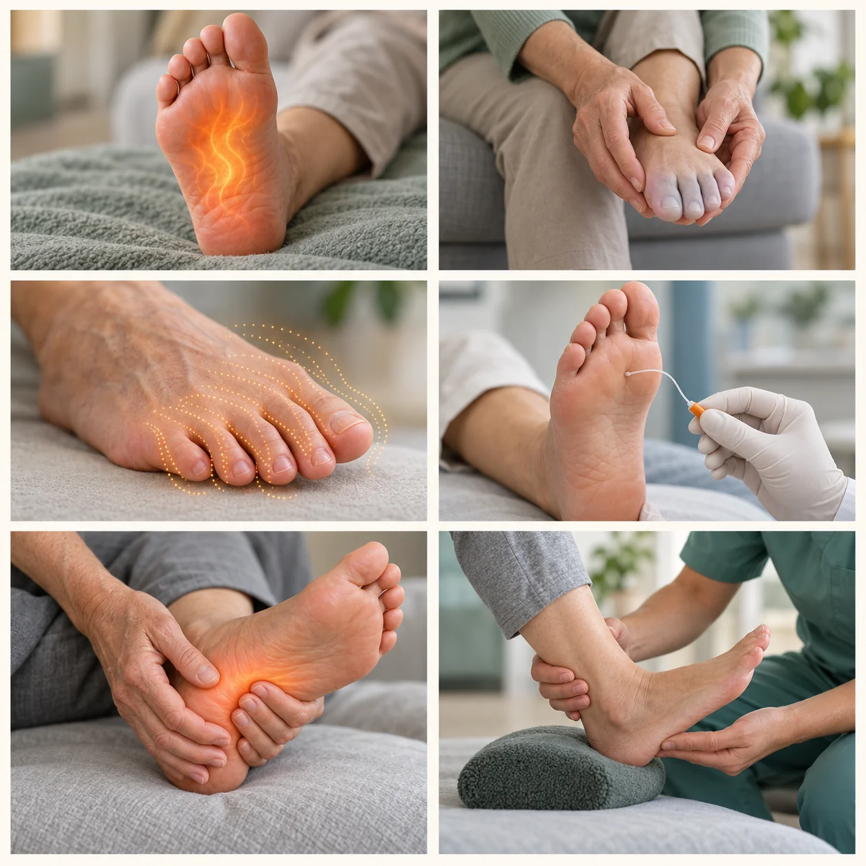 Six signs of diabetic neuropathy