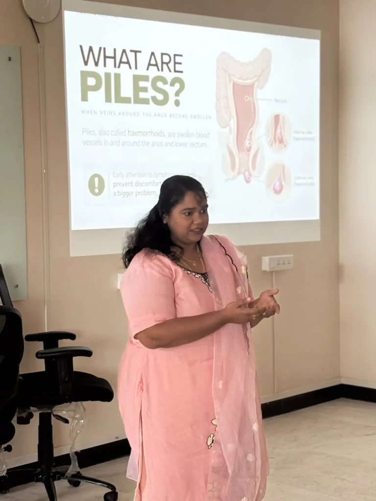 havisha-hospital-founder-piles-awareness-session-coimbatore